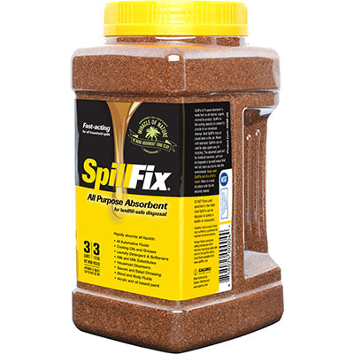 Brady SF-JAR-CS Spillfix Granular: 3 Ltr. Jar, Case Of 6 Each 149265