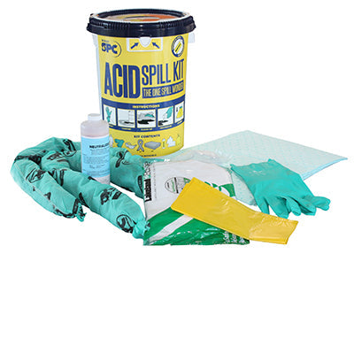 Brady SKA-BKTACID-E Acid Neutralising Chemical Specialty Spill Kit 241138