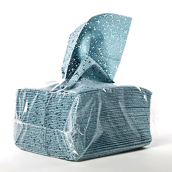 Brady SW1200 Wipe, 32 Cm X 36 Cm, 10 Packs Of 50 Folded Wipes 813814