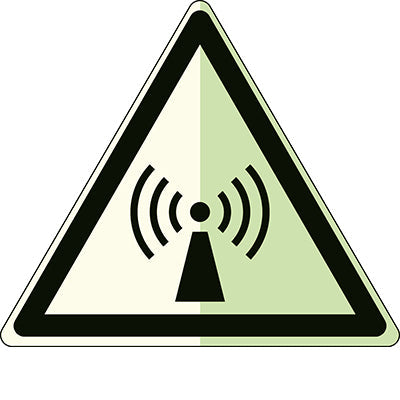 Brady W/W005/Nt-Sa-Pholumc-Tri 150/1-B Glow-in-the-dark safety sign 836144