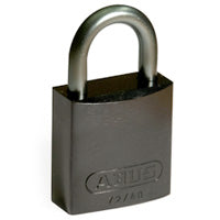Brady Full Alu Padlocks 25Mm Sha Kd Black/6 Aluminium padlocks - Aluminium Shackle 814067
