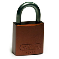 Brady Full Alu Padlocks 25Mm Sha Kd Brown/6 Aluminium padlocks - Aluminium shackle 830939