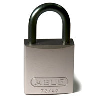Brady Full Alu Padlocks 25Mm Sha Kd Grey/6 Aluminium padlocks - Aluminium shackle 830936