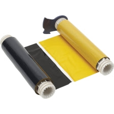 Brady B85-R-220x60-BK/YL-380P Bbp85 Ribbon - Blk-Yellow 220Mm With 380Mm Long Panels 013526