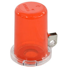 Brady Push Button Lo Device, Small Base/Tall Push Button Lockout Device (16 mm), Red, with Tall Cover 130819