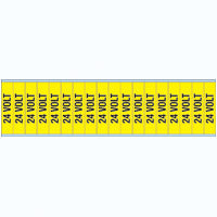 Brady Voltage Markers Cv 24 Volt C Conduit & Voltage Markers - 24 VOLT 244702