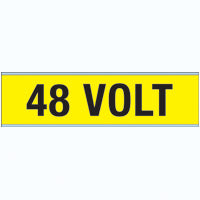 Brady Voltage Markers Cv 48 Volt A Conduit & Voltage Markers - 48 VOLT 244704