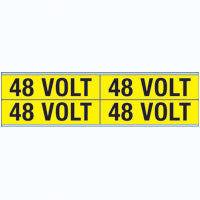 Brady Voltage Markers Cv 48 Volt B Conduit & Voltage Markers - 48 VOLT 244705