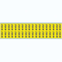 Brady Voltage Markers Cv 48 Volt D Conduit & Voltage Markers - 48 VOLT 244707