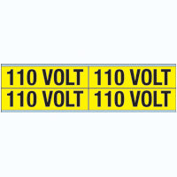 Brady Voltage Markers Cv 110 Volt B Conduit & Voltage Markers - 110 VOLT 244709