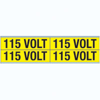 Brady Voltage Markers Cv 115 Volt B Conduit & Voltage Markers - 115 VOLT 244713