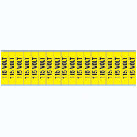 Brady Voltage Markers Cv 115 Volt C Conduit & Voltage Markers - 115 VOLT 244714