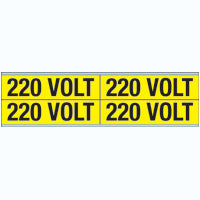 Brady Voltage Markers Cv 220 Volt B Conduit & Voltage Markers - 220 VOLT 244729