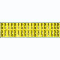 Brady Voltage Markers Cv 220 Volt D Conduit & Voltage Markers - 220 VOLT 244731