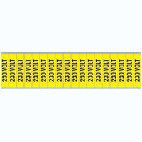 Brady Voltage Markers Cv 230 Volt C Conduit & Voltage Markers - 230 VOLT 244734