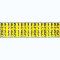 Brady Voltage Markers Cv 240 Volt D Conduit & Voltage Markers - 240 VOLT 244739