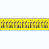 Brady Voltage Markers Cv 380 Volt C Conduit & Voltage Markers - 380 VOLT 244742