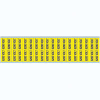 Brady Voltage Markers Cv 6200 Volt D Conduit & Voltage Markers - 6200 VOLT 244755