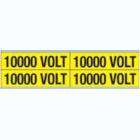 Brady Voltage Markers Cv 10000 Volt B Conduit & Voltage Markers - 10000 VOLT 244757