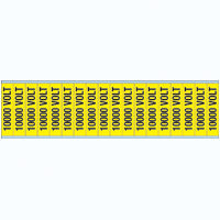 Brady Voltage Markers Cv 10000 Volt C Conduit & Voltage Markers - 10000 VOLT 244758