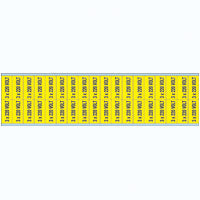 Brady Voltage Markers Cv 3X220V D Conduit & Voltage Markers - 220 VOLT 244775