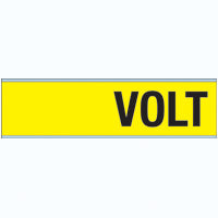 Brady Voltage Markers Cv Volt A Conduit & Voltage Markers - VOLT 244800
