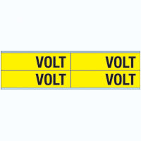 Brady Voltage Markers Cv Volt B Conduit & Voltage Markers - VOLT 244801