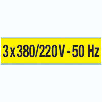 Brady Voltage Markers Cv 3X380/220V 50Hz A Conduit & Voltage Markers - 380 V / 220 V 50 Hz 244831