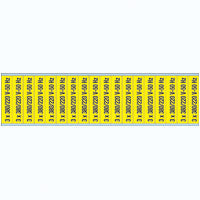 Brady Voltage Markers Cv 3X380/220V 50Hz C Conduit & Voltage Markers - 380 V / 220 V 50 Hz 244838