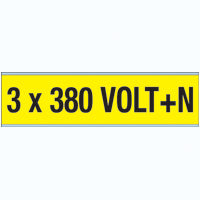 Brady Voltage Markers Cv 3X380 V+N A Conduit & Voltage Markers - 380 V + N 244840