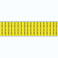 Brady Voltage Mark. Cv 3X 400/230 Volt-50 Hz-D Conduit & Voltage Markers - 400 / 230 V 50 HZ 251980