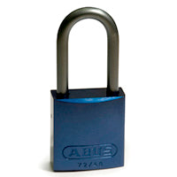 Brady Full Alu Padlocks 40Mm Sha Kd Blue/6 Aluminium padlocks - Aluminium Shackle 814072