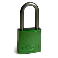 Brady Full Alu Padlocks 40Mm Sha Kd Green/6 Aluminium padlocks - Aluminium Shackle 814076