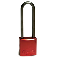 Brady Full Alu Padlocks 75Mm Sha Kd Red/6 Aluminium padlocks - Aluminium Shackle 814080