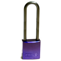 Brady Full Alu Padlocks 75Mm Sha Kd Purple/6 Aluminium padlocks - Aluminium Shackle 814085