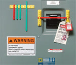 Brady Ez 480/600 Volt 7.6" Red Block Bar Pk5 Breaker Blocker Components - 190 mm Red Blocking Bar 090892