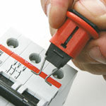 Brady Elec. Circuit Breaker L/O Euro Pos. Ea Miniature Circuit Breaker Lockouts - Pin-Out Standard 090844