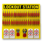Brady Lockout Station 36-Lock Padlock Board 36-Lock Board 050992