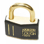 Brady Brass Padlock, 43 Mm Kd Black  12/Pac Brass Padlocks 051359