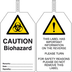 Brady Tag-E-Caution-145X85mm Brady Safety Tags 241713