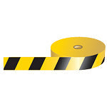 Brady Barricade Tape 75mmx500M Yell/Blk Striped Barricade tape - Black / Yellow 291425