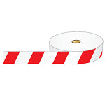 Brady Barricade Tape 75mmx500M Red/Wht Striped Barricade tape - Red / White 291426