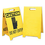 Brady Eco Floorstand Wet Paint/Watch Your Step Economy Floor Stand - Caution wet paint - Caution watch your step 256712