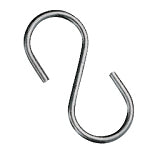 Brady Stainless Steel S Hook 38mm Pk100 Stainless Steel “S” Hooks. 227128