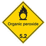 Brady Imdg 5B-100*100-B7541 Maritime Transport Sign - IMDG 5B - Organic peroxide 257550