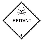 Brady Imdg 6C-100*100-B7541 Maritime Transport Sign - IMDG 6C - Irritant 257553