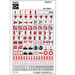 Brady Mini-5 Mini-Pictograms - Mini 5: Fire equipment 286917