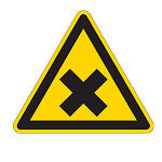 Brady Pic 321 Rl-Tri 050-B7541 Warning Sign on Roll - PIC 321 227367