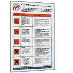 Brady Coshh Wallchart Wallchart - COSHH 702308