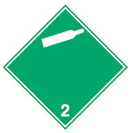 Brady Adr 2.2A-297*297-B7541 Transport Sign - ADR 2.2A - Non-flammable, non-toxic gas 223563